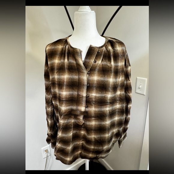 Zara plaid blouse - Picture 12 of 13